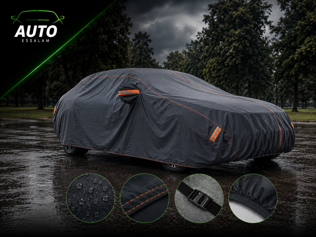 Bâche de Protection Voiture Premium – 100% Waterproof & universelle