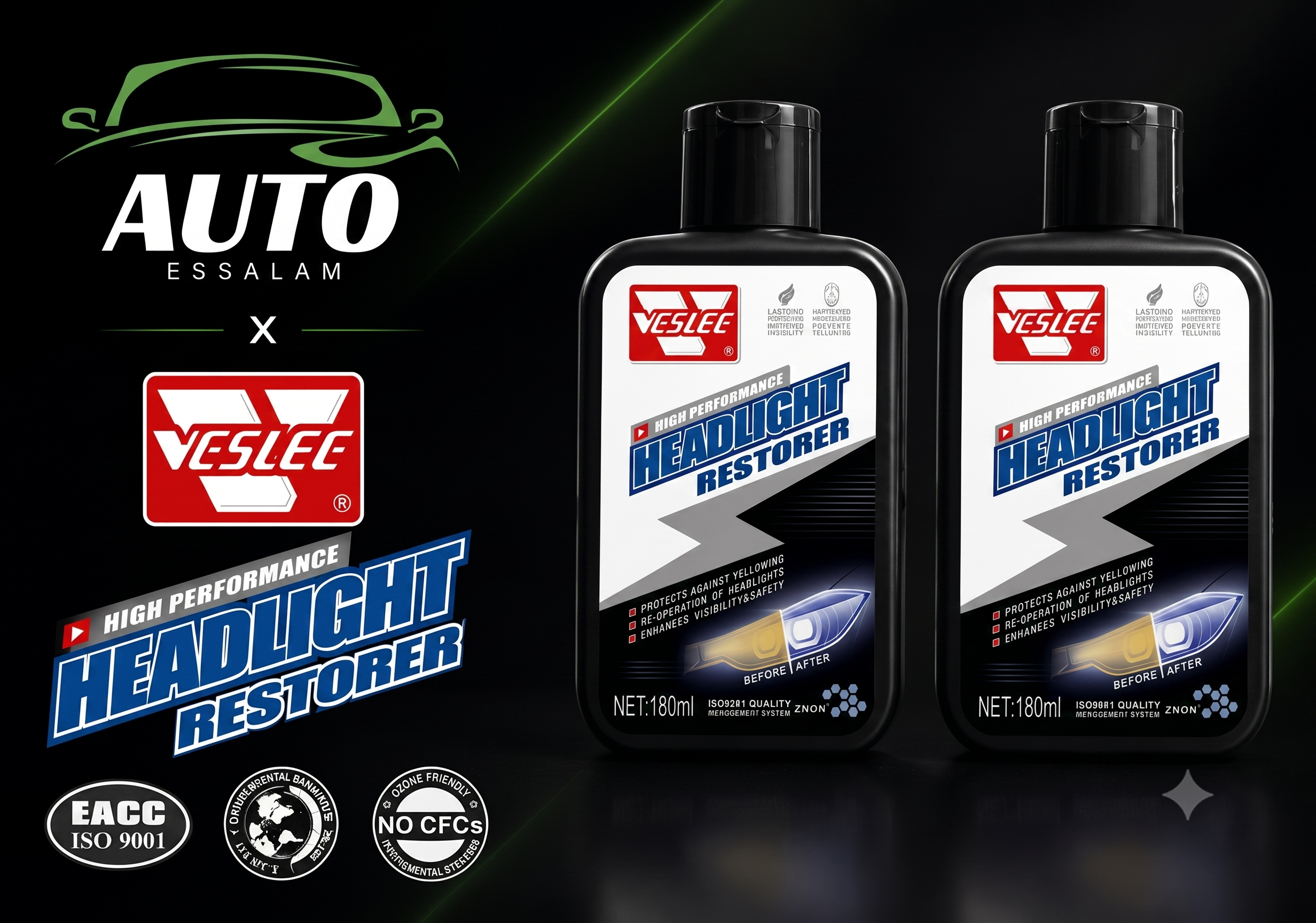 VESLEE Headlight Restorer