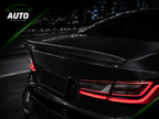 Samurai Guard Protection Rubber Bumper Lip Spoiler - Carbon Look