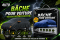 Bâche de Protection Voiture Premium – 100% Waterproof & universelle