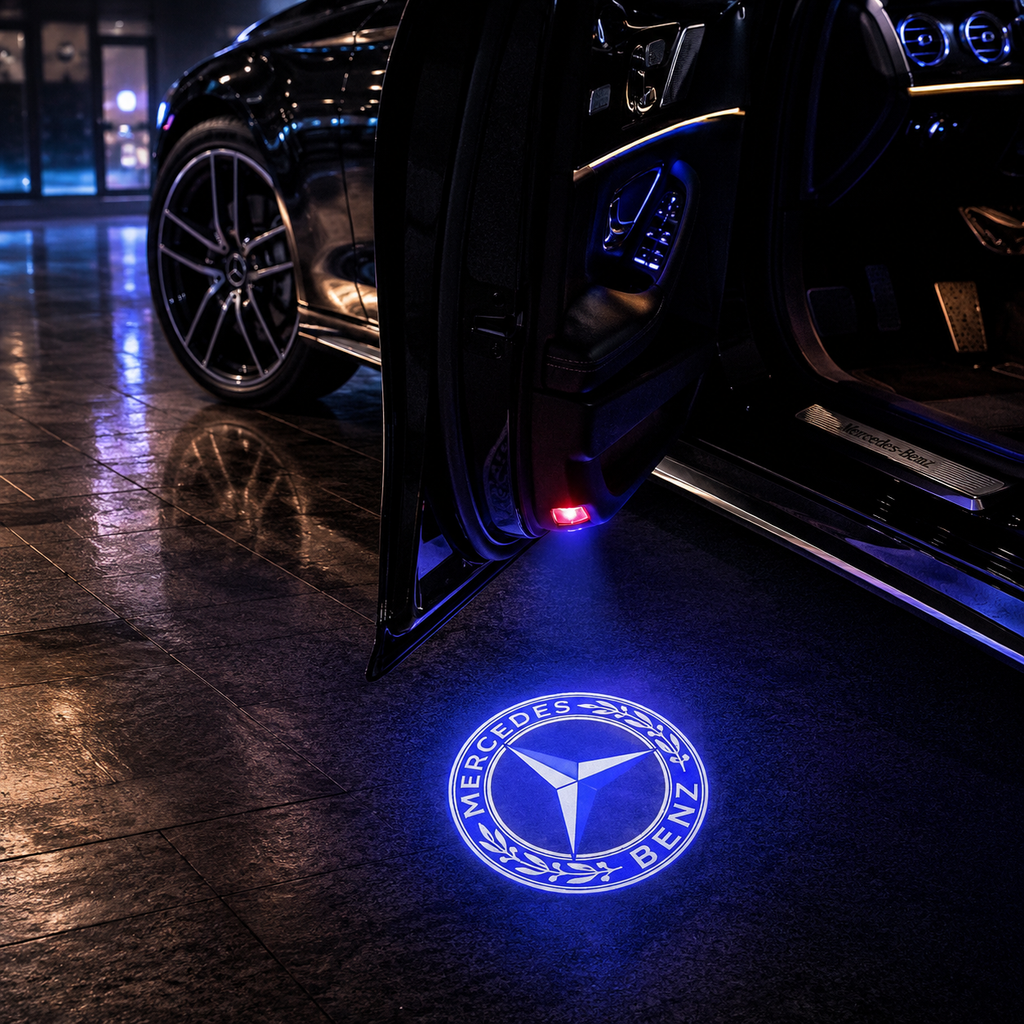 LED DE DECORATION AVEC LOGO DE MARQUE DE VOITURES